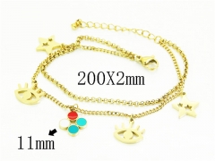 HY Wholesale Bracelets 316L Stainless Steel Jewelry Bracelets-HY32B1240HHD