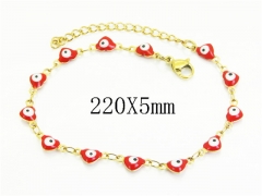 HY Wholesale Bracelets 316L Stainless Steel Jewelry Bracelets-HY62B0730FJL