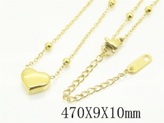 HY Wholesale Stainless Steel 316L Jewelry Popular Necklaces-HY41N0415NC