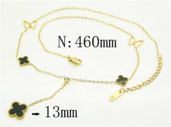 HY Wholesale Stainless Steel 316L Jewelry Popular Necklaces-HY19N0653HDD