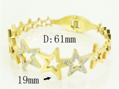 HY Wholesale Bangles Jewelry Stainless Steel 316L Popular Bangle-HY94B0063HJF