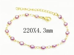 HY Wholesale Bracelets 316L Stainless Steel Jewelry Bracelets-HY62B0738RJL