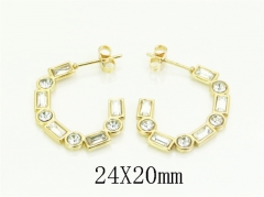 HY Wholesale Earrings 316L Stainless Steel Earrings Jewelry-HY80E1506NL