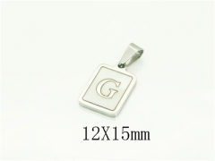 HY Wholesale Pendant Jewelry 316L Stainless Steel Jewelry Pendant-HY73P0514GJL