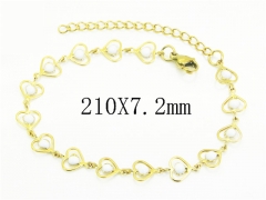 HY Wholesale Bracelets 316L Stainless Steel Jewelry Bracelets-HY62B0721AJL