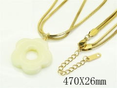 HY Wholesale Stainless Steel 316L Jewelry Popular Necklaces-HY94N0101NL