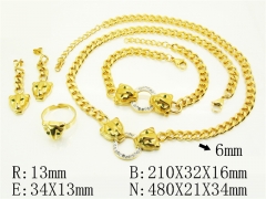 HY Wholesale Jewelry Set 316L Stainless Steel jewelry Set Fashion Jewelry-HY50S0616JQQ