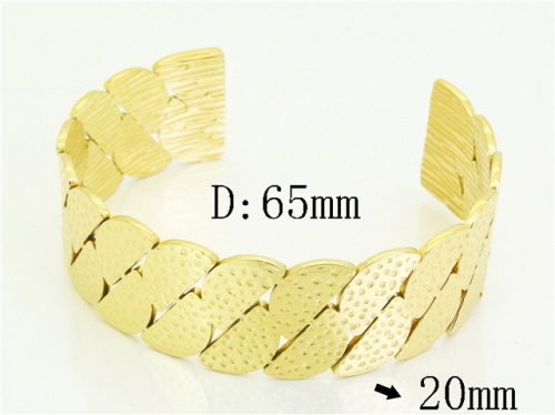 HY Wholesale Bangles Jewelry Stainless Steel 316L Popular Bangle-HY30B0149HNV