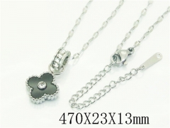 HY Wholesale Stainless Steel 316L Jewelry Popular Necklaces-HY19N0608NR