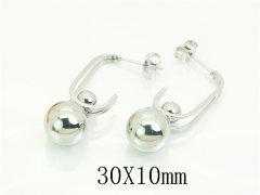 HY Wholesale Earrings 316L Stainless Steel Earrings Jewelry-HY94E0180MW