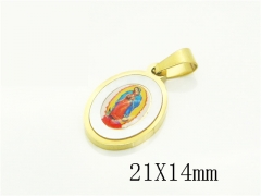 HY Wholesale Pendant Jewelry 316L Stainless Steel Jewelry Pendant-HY12P2001KL