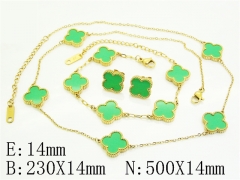 HY Wholesale Jewelry Set 316L Stainless Steel jewelry Set Fashion Jewelry-HY30S0200IIC