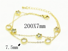 HY Wholesale Bracelets 316L Stainless Steel Jewelry Bracelets-HY32B1239HIF