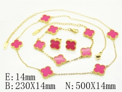 HY Wholesale Jewelry Set 316L Stainless Steel jewelry Set Fashion Jewelry-HY30S0191IIC