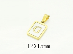 HY Wholesale Pendant Jewelry 316L Stainless Steel Jewelry Pendant-HY73P0554KG