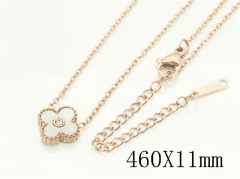 HY Wholesale Stainless Steel 316L Jewelry Popular Necklaces-HY19N0622NV