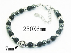 HY Wholesale Bracelets 316L Stainless Steel Jewelry Bracelets-HY41B0210PF