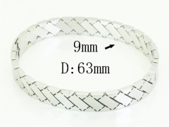 HY Wholesale Bangles Jewelry Stainless Steel 316L Popular Bangle-HY94B0113HHA