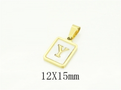 HY Wholesale Pendant Jewelry 316L Stainless Steel Jewelry Pendant-HY73P0572KY