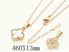 HY Wholesale Stainless Steel 316L Jewelry Popular Necklaces-HY19N0634OE