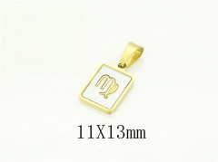 HY Wholesale Pendant Jewelry 316L Stainless Steel Jewelry Pendant-HY73P0580KD