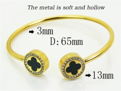 HY Wholesale Bangles Jewelry Stainless Steel 316L Popular Bangle-HY19B1334HIQ