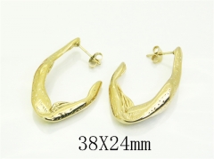 HY Wholesale Earrings 316L Stainless Steel Earrings Jewelry-HY94E0179OR