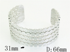 HY Wholesale Bangles Jewelry Stainless Steel 316L Popular Bangle-HY30B0138HIQ