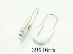 HY Wholesale Earrings 316L Stainless Steel Earrings Jewelry-HY94E0182NL