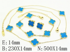 HY Wholesale Jewelry Set 316L Stainless Steel jewelry Set Fashion Jewelry-HY30S0198IIX