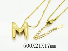 HY Wholesale Stainless Steel 316L Jewelry Popular Necklaces-HY89N0027SLL