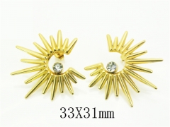 HY Wholesale Earrings 316L Stainless Steel Earrings Jewelry-HY94E0158OW