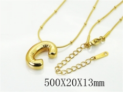 HY Wholesale Stainless Steel 316L Jewelry Popular Necklaces-HY89N0017CLL