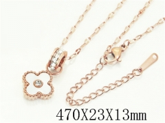 HY Wholesale Stainless Steel 316L Jewelry Popular Necklaces-HY19N0607OE