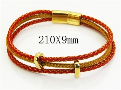 HY Wholesale Bracelets 316L Stainless Steel Jewelry Bracelets-HY94B0095HJF