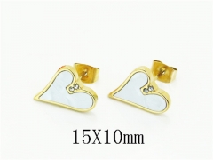 HY Wholesale Earrings 316L Stainless Steel Earrings Jewelry-HY30E2024NR