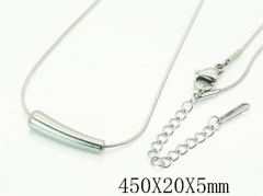 HY Wholesale Stainless Steel 316L Jewelry Popular Necklaces-HY02N0091NS