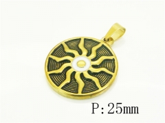 HY Wholesale Pendant Jewelry 316L Stainless Steel Jewelry Pendant-HY12P2002LW