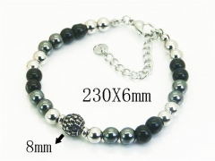 HY Wholesale Bracelets 316L Stainless Steel Jewelry Bracelets-HY41B0207PW