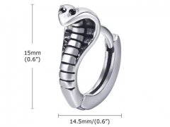 HY Wholesale Jewelry Earrings 316L Stainless Steel Earrings Jewelry-HY0067E0458