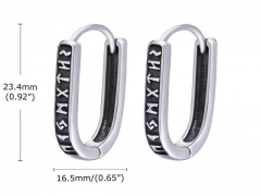 HY Wholesale Jewelry Earrings 316L Stainless Steel Earrings Jewelry-HY0067E0561