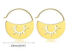 HY Wholesale Jewelry Earrings 316L Stainless Steel Earrings Jewelry-HY0067E0293