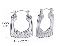 HY Wholesale Jewelry Earrings 316L Stainless Steel Earrings Jewelry-HY0067E0376