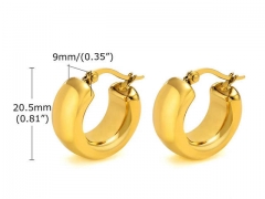 HY Wholesale Jewelry Earrings 316L Stainless Steel Earrings Jewelry-HY0067E0188