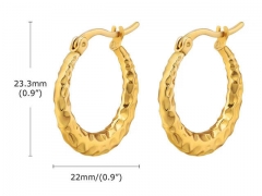 HY Wholesale Jewelry Earrings 316L Stainless Steel Earrings Jewelry-HY0067E0029