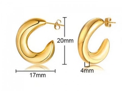 HY Wholesale Jewelry Earrings 316L Stainless Steel Earrings Jewelry-HY0067E0419