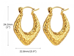 HY Wholesale Jewelry Earrings 316L Stainless Steel Earrings Jewelry-HY0067E0041