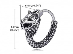 HY Wholesale Jewelry Earrings 316L Stainless Steel Earrings Jewelry-HY0067E0444