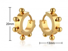 HY Wholesale Jewelry Earrings 316L Stainless Steel Earrings Jewelry-HY0067E0425