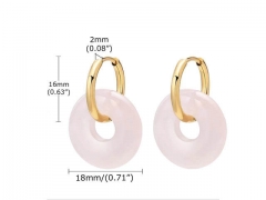 HY Wholesale Jewelry Earrings 316L Stainless Steel Earrings Jewelry-HY0067E0075